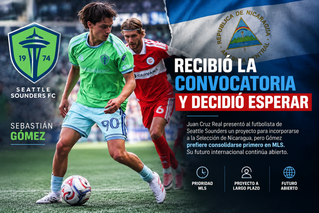 Nicaragua lo quiere ahora, pero Sebastián Gómez decidió&nbsp;esperar
