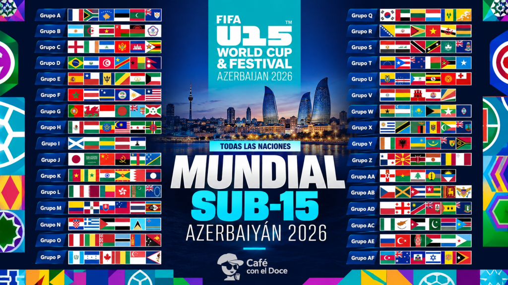 Selección de Guatemala Sub-15 durante su participación en el torneo de FIFA en Azerbaiyán