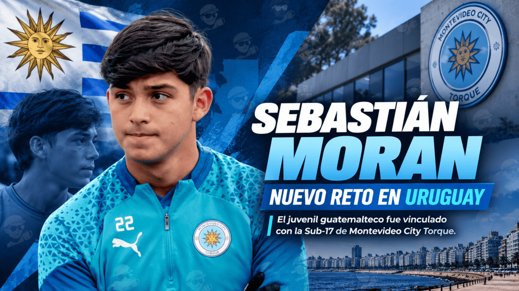 Sebastián Morán da el salto al fútbol juvenil de Uruguay, según reportes