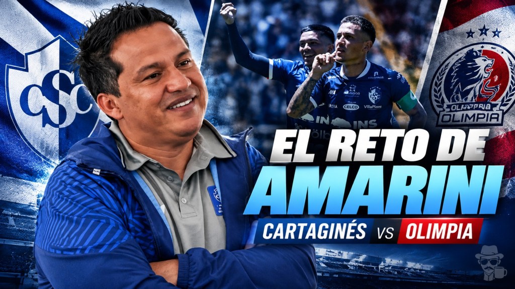 Amarini Villatoro antes de la semifinal entre Cartaginés y Olimpia